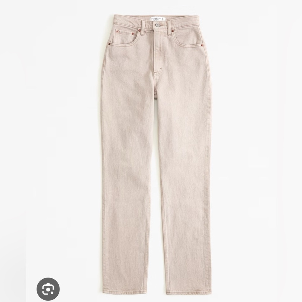 Abercrombie Curve Love 90s High Rise Long Jeans